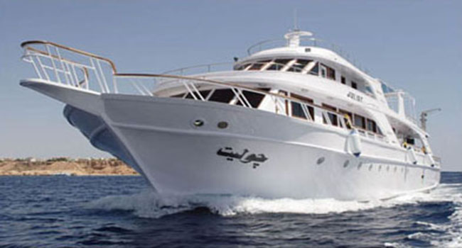 M/Y Juliet Luxus-Motoryacht � Tauchkreuzfahrt Safariboot in Sharm el Sheikh, Ägypten
